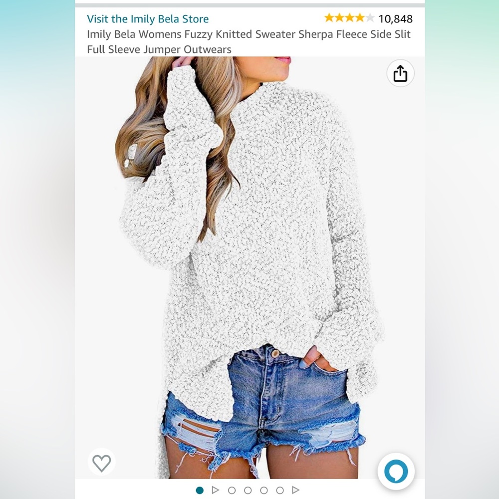 White sweater